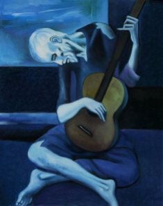 Vecchio chitarrista Pablo Picasso - 1903